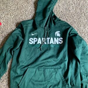 Nike Dark Green Spartans Hoodie